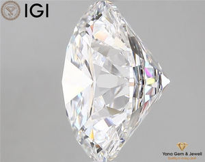 เพชรทรงกลมเจียระไนแบบบริลเลียนท์ 5.00 กะรัต ผลิตในห้องปฏิบัติการ CVD ได้รับการรับรองจาก IGI และสำหรับผู้ที่ต้องการการรับรอง ขนาด 10.92 มม. สี D ความสะอาด VS1 เครื่องประดับระดับไฮเอนด์สำหรับผู้ชาย - Product Image 3