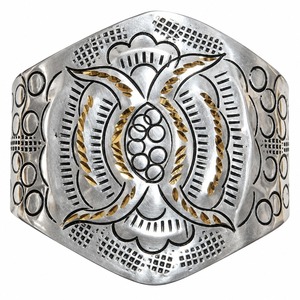 Tibetan <b>Silver</b> Cuff <b>Bracelet</b> Flower Pattern Vintage Alloy Unisex Jewelry <b>Silver</b> Plated <b>Bracelets</b> Bangles - Product Image 1