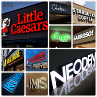 Letras de Canal LED Iluminadas por Delante y por Detrás Personalizadas EZD, Letrero Acrílico 3D para Exteriores, Logotipo Comercial, Letrero Publicitario para Tienda