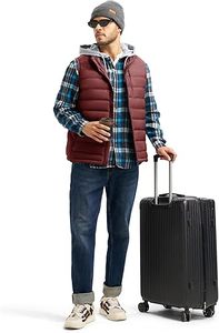 Vente directe d'usine Meilleure vente Gilet matelassé à col en V zippé personnalisé respirant de haute qualité pour homme d'hiver décontracté 100% 220g - Product Image 5