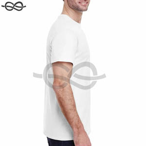 Camiseta de Cuello Redondo para Hombre, 100% Algodón, Gruesa, de Alta Calidad, con Diseño de Logotipo Personalizado, Tallas Grandes, para Fisicoculturismo, Manga Corta, de Secado Rápido - Product Image 3