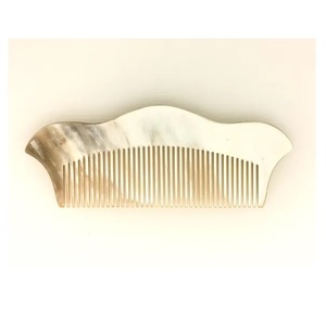 หวีเขาควายสำหรับดูแลเส้นผมและมีสไตล์คุณภาพสูง - Product Image 1