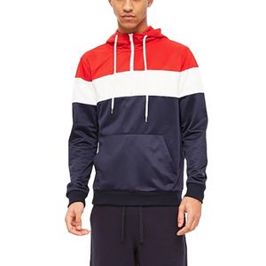 เสื้อกันหนาวมีฮู้ดสำหรับฮิปฮอปผ้าฝ้ายผสมมีลายปักโลโก้แบบกำหนดเอง - Product Image 5