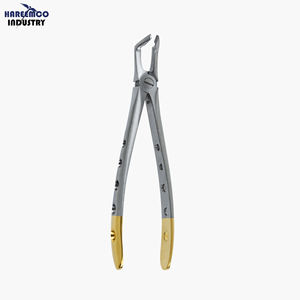 Fórceps de Extracción Dental Manual de Marca Personalizada HI-945, Pico Apical para Muelas del Juicio Inferiores, Aprobado por CE e ISO - Product Image 1