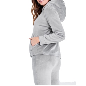 Super Cool à capuche de haute qualité meilleur prix pas cher survêtement personnalisé fermeture éclair à capuche pantalons de survêtement fournisseurs et jogging - Product Image 2