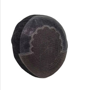 Perruque en cheveux humains Q6 Yaki, toupet pour homme, cheveux vierges Remy, trame unique, Bangladash Naturalizer Curl Bonnet, extension de cheveux Remi - Product Image 2