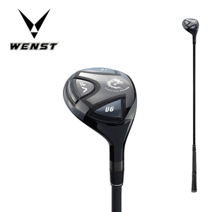 Jeu de bois de parcours droitier avec logo personnalisé, clubs de <span class=keywords><strong>golf</strong></span> hybrides à manche en graphite bon marché avec poignée en caoutchouc à vendre - Product Image 1