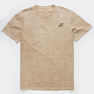 Nouveau design 2026 – T-shirts homme délavés à l'acide avec logo personnalisé – Vente en gros de T-shirts homme délavés à l'acide confortables - Product Image 1
