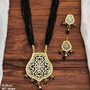 Jewelry Sets RTS Shipment Textured Designed Single Thewa <b>Jewellery</b> Accessories Women Single Thewa Pendant Set Jewelry Sets - Product Image 1