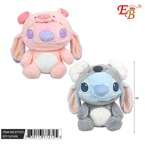Giocattoli Anime trasformabili in animali di peluche Super morbidi da 16 \ "per il giorno di San Valentino ponderato 12 pz/c regalo di stile adorabile - Product Image 1