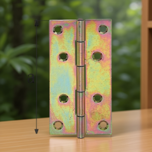 Stainless Steel Hinge 38.0x26mm <b>Narrow</b> Version GAH 1-Piece Cabinet Organizer - Product Image 3