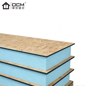 Panneau sandwich insonorisant résistant aux intempéries <span class=keywords><strong>OSB</strong></span> XPS SIPs pour l'isolation des ateliers industriels et des bâtiments agricoles, certifié ISO - Product Image 1