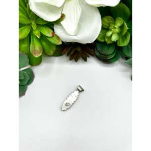 Zuni Ethnic Religious Style Multi-Strone and Sterling Silver Pendant with <b>Rose</b> Gold Plating Rhodium Charm Jewelry - Product Image 5