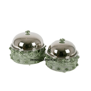 Set of Two <b>Food</b> <b>Warmer</b> Customized Finished Dinnerware <b>Food</b> <b>Warmer</b> hot Selling Luxury New Most Popular Casserole <b>For</b> Kitchen Ware - Product Image 5