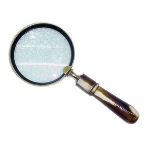2025 artisanat indien lumière LED dispositif de lecture Vintage oeil verre qualité laiton nouveau Design Antique Bronze loupe métal - Product Image 4