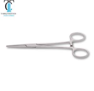Pinzas Hemostáticas Crile de Acero Inoxidable Quirúrgico, Pinza Arterial Recta y Curva, Instrumento Médico - Product Image 5