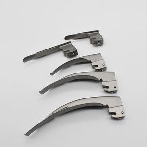 Laryngoscope manuel pédiatrique à lame métallique en acier inoxydable, certifié CE, équipement médical, gestion des voies respiratoires ORL, chirurgical - Product Image 5