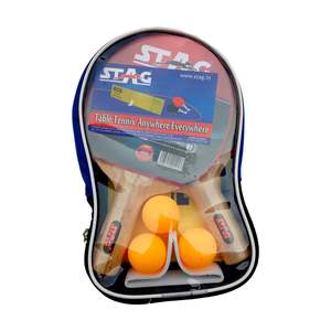 Ensemble de jeu de tennis de table portable Iconic 1 Star Anywhere, série Stag - Product Image 1
