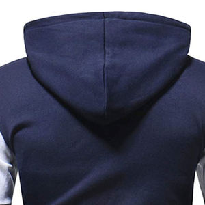 Pull-over 100% coton de haute qualité Sweat à capuche surdimensionné vierge avec logo personnalisé pour hommes Sweat à capuche unisexe pas cher pour hommes - Product Image 6