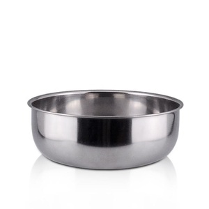 Bol de service en métal Heritage India, conçu pour la présentation de repas à la maison, la mise en place sur la table de restaurant, l'organisation de mariages - Product Image 2