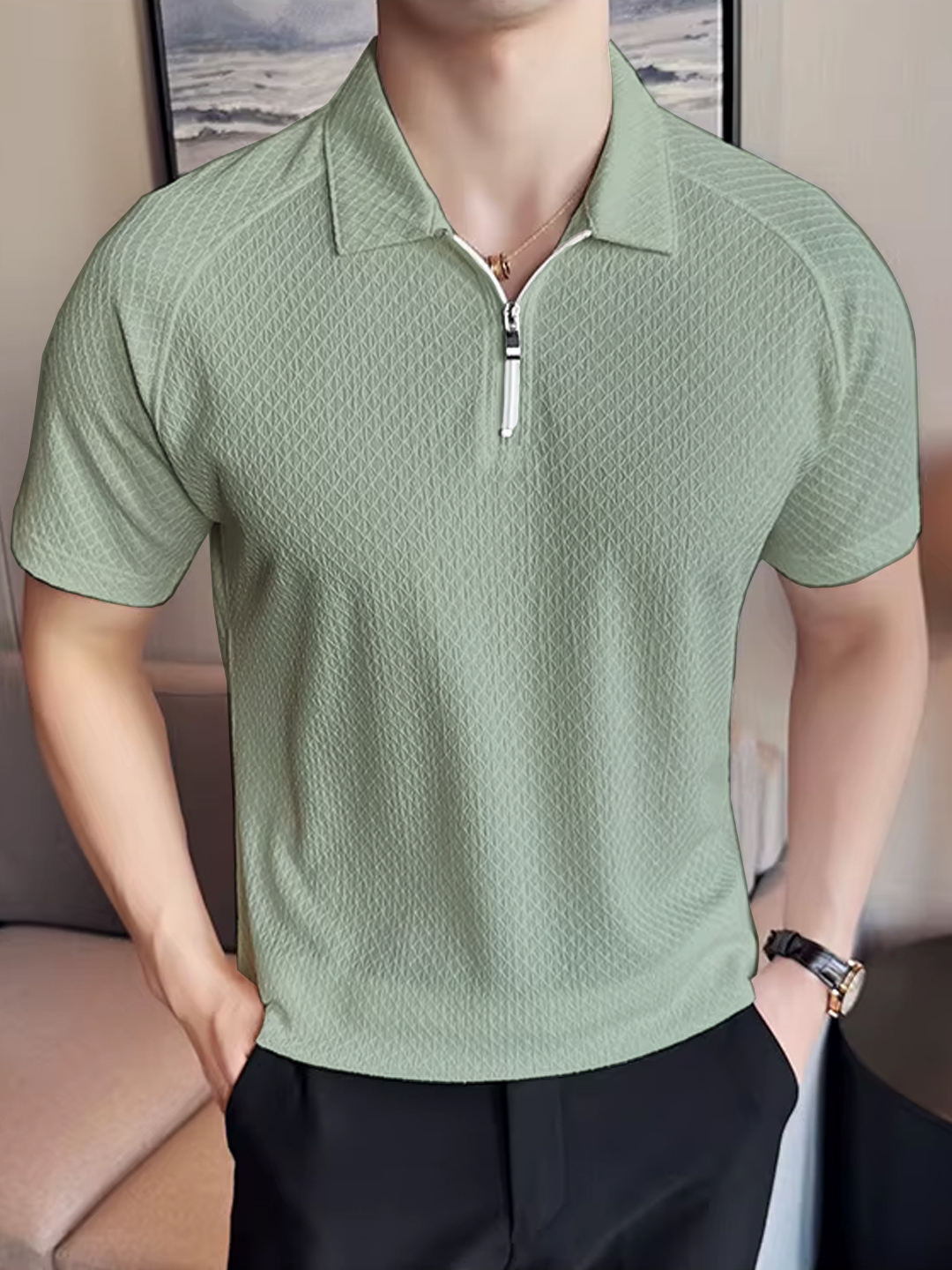 สีเขียว