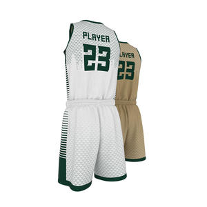 Venta al por mayor ropa de equipo OEM guantes personalizados ciudad baloncesto ropa sin mangas camisetas conjuntos sublimar uniformes de baloncesto - Product Image 4