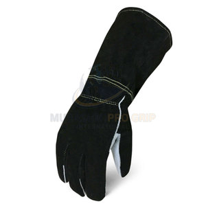 Custom Logo Printed Leather Welding <b>Gloves</b> Work Wear Heat Protection Welding <b>Gloves</b> In Low Moq - Product Image 6