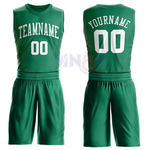 Uniforme de Baloncesto Unisex de Secado Rápido y Transpirable 100% Poliéster Sublimación Conjunto Personalizado de Alta Calidad Impreso Diseña Tu Propio Equipo - Product Image 2