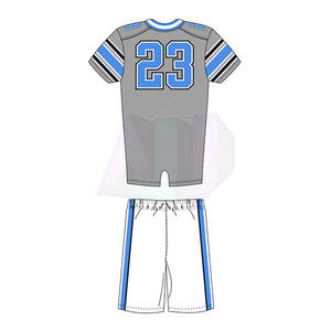 Uniforme de Fútbol Americano Corto y Transpirable de Diseño Premium de Alta Gama para Equipos, Nombres de Equipos Personalizables, Material de Spandex/Poliéster - Product Image 3