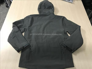 เสื้อแจ็คเก็ตซอฟต์เชลล์คุณภาพสูงสำหรับผู้ชาย เสื้อแจ็คเก็ตซอฟต์เชลล์แบบสั่งทำพิเศษสำหรับกิจกรรมกลางแจ้ง ไซส์ใหญ่พิเศษสำหรับผู้ชาย - Product Image 5