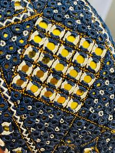 Chapeau traditionnel culturel afghan pour hommes, fait à la main, brodé, ethnique pashtun, couvre-chef islamique - Product Image 6