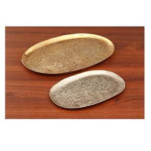 Vente chaude martelé Style métal plat plaque haut tendance pour tous les jours cuisine fête de mariage salade fruits noix servant - Product Image 4