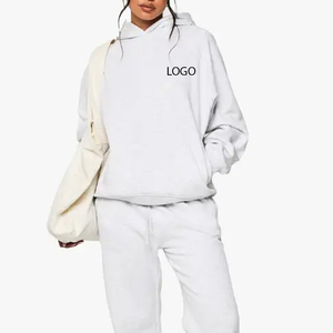 Sweat à capuche en polaire de style simple pour femmes avec un matériau respirant et durable Prix bas Personnalisé et logo pour les commandes en gros Vêtements décontractés - Product Image 1