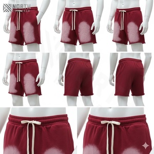 กางเกงขาสั้นจ็อกเกอร์ผู้ชายรุ่นใหม่ปี 2025 สไตล์วินเทจ ลวดลายทำสีซีดแบบย้อมกรด ผ้าแคนวาส แห้งเร็ว รับผลิตตามสั่งพร้อมบริการ OEM - Product Image 6