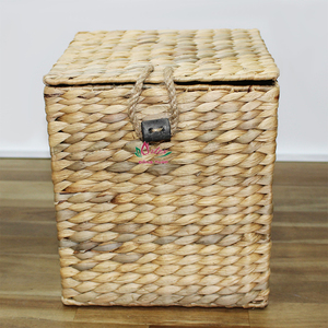 Artex Dong Thap Fábrica Vietnam Seagrass Agua Jacinto Caja de pañuelos Almacenamiento Artesanías hechas a mano personalizadas - Product Image 6