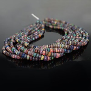 หินโอปอลแท้สีดำแบบหลวมสำหรับทำเครื่องประดับ - Product Image 2