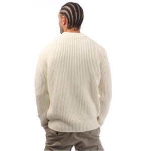 Coupe décontractée surdimensionné rue sweat simple col rond sweat doux tous les jours sweat décontracté - Product Image 3