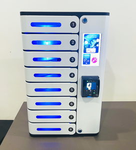 Y2 Power MIAプレミアム8ドアクレジットカード充電ロッカーのサポート支払いを適用Google pay PayPal <span class=keywords><strong>Visa</strong></span>など従量課金<span class=keywords><strong>VISA</strong></span>マシン - Product Image 4