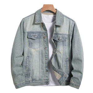 Anti Wrinkle High Quality Men <b>Denim</b> <b>Jacket</b> Latest Fashion <b>Lightweight</b> Comfortable Hot Selling reasonable rate Men <b>Denim</b> <b>Jacket</b> - Product Image 1