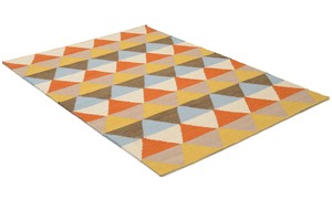 Tapis indiens Kilim faits à la main impression personnalisée tapis oriental marron maison laine tissé Technique Vintage noué à la main sol salon - Product Image 5