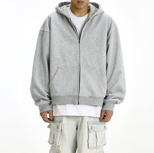Sweat à capuche de haute qualité pour hommes avec logo personnalisé 100 coton French Terry Blank Sweat à capuche unisexe surdimensionné pour hommes - Product Image 1