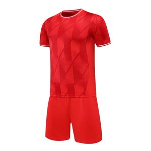 Ensemble de maillot de football personnalisé avec impression par transfert thermique, nom du joueur, uniforme, OEM, adulte, unisexe, ensemble de maillot de football, séchage rapide, respirant, léger - Product Image 1