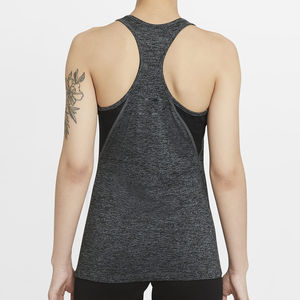 Camiseta sin Mangas de Nailon Transpirable con Logotipo Personalizado para Mujer, Informal, para Entrenamiento, Gimnasio, con Función Elástica para Yoga de Primavera - Product Image 4