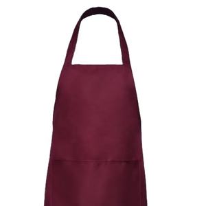 Delantal Floral Unisex de Talla Grande, Delantal de Cocina Ajustable con 2 Bolsillos, Uniforme para Personal de Limpieza, Poliéster, Corte Ajustado - Product Image 1