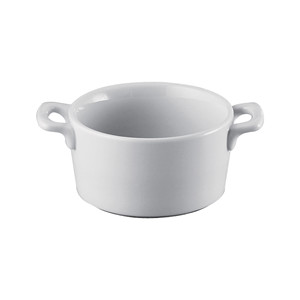 Casserole MPS Tonda avec poignées en C, porcelaine, 12 x 6,5 h cm, fournitures de restauration hôtelière, vente en gros - Product Image 1