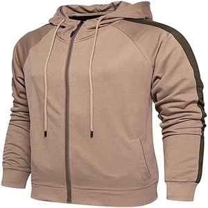 Men's High Quality Eco-Friendly Two-Piece <b>Hoodie</b> Tracksuit Solid Customizable Logo Comfortable Training Fitness Winter Plus Size - Product Image 1