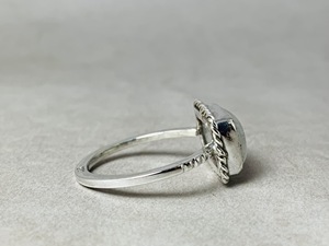 Bague en argent sterling 925 pierre de lune personnalisée bagues fines faites à la main bagues de promesse de bijoux en pierre bleue - Product Image 5