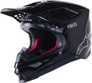 Listo para Enviar, Casco Metálico Sólido Alpinestars Supertech S-M10, Superventas, con 3 Años de Garantía, Impermeable - Product Image 2