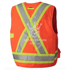 เสื้อกั๊กใส่ทำงานพรีเมียมพร้อมกระเป๋าหลายช่องโลโก้ใหม่ปรับแต่งได้กันน้ำ - Product Image 2