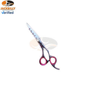 Ciseaux à cheveux professionnels de haute qualité pour barbier, pour droitiers, J2, acier inoxydable japonais, lame émoussée, fournitures de salon de coiffure - Product Image 4